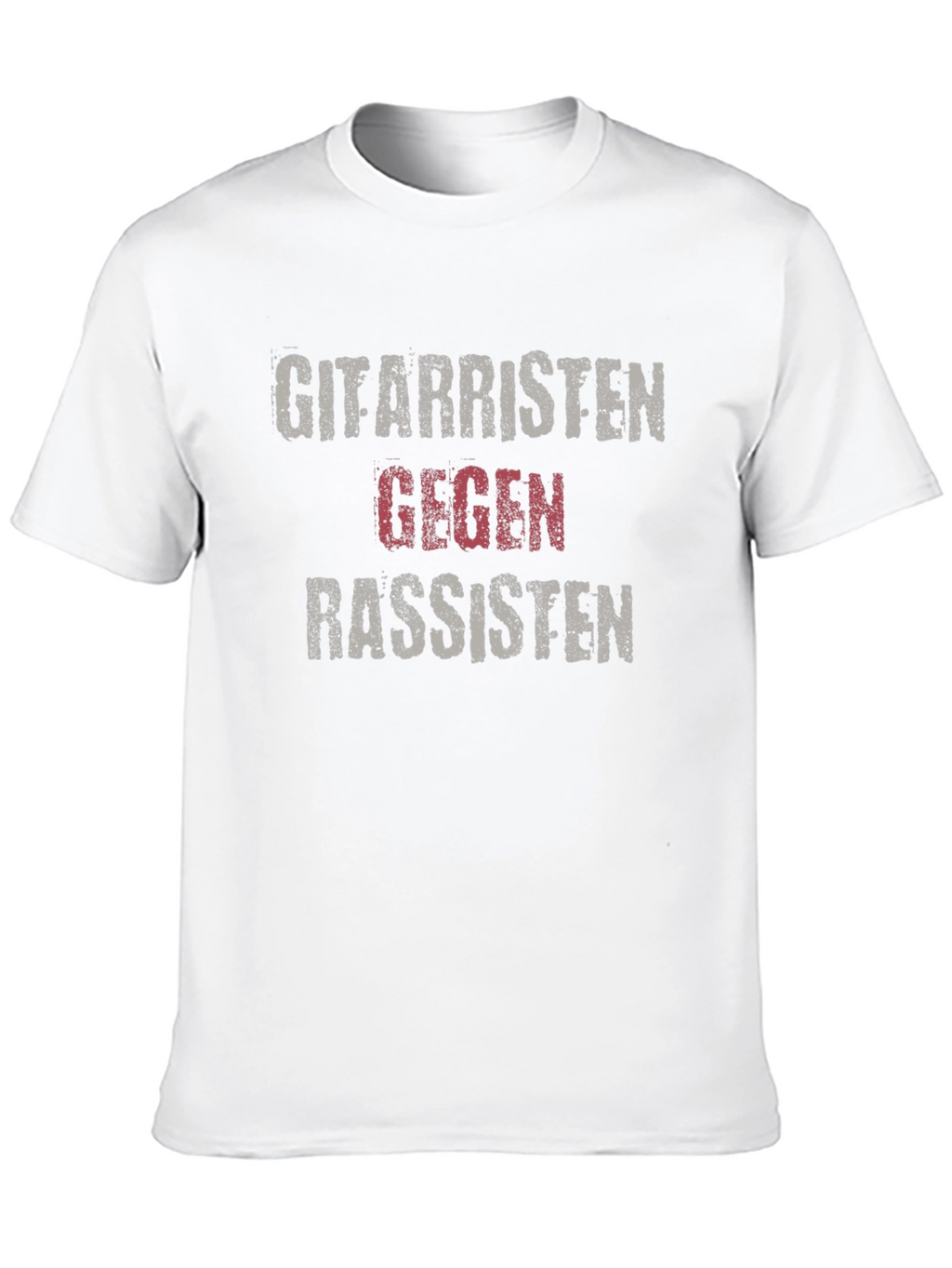 Gitarristen Gegen Rassisten T-Shirt - Anti-Racism Tee