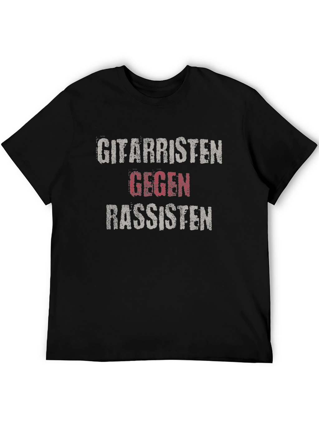 Gitarristen Gegen Rassisten T-Shirt - Anti-Racism Tee