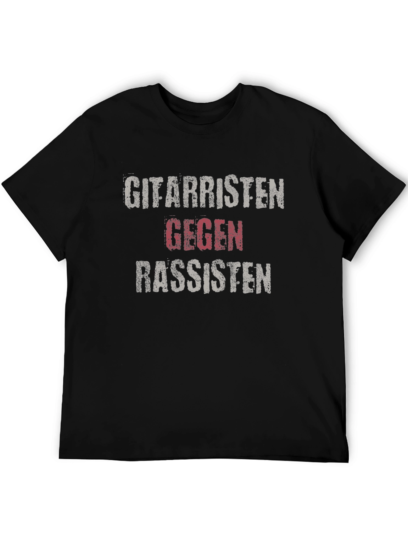 Gitarristen Gegen Rassisten T-Shirt - Anti-Racism Tee