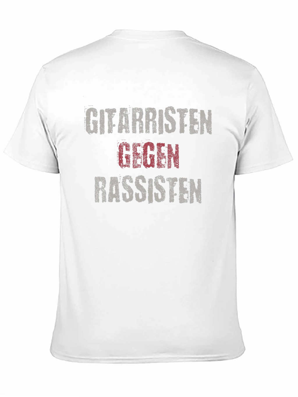 Gitarristen Gegen Rassisten T-Shirt - Anti-Racism Tee