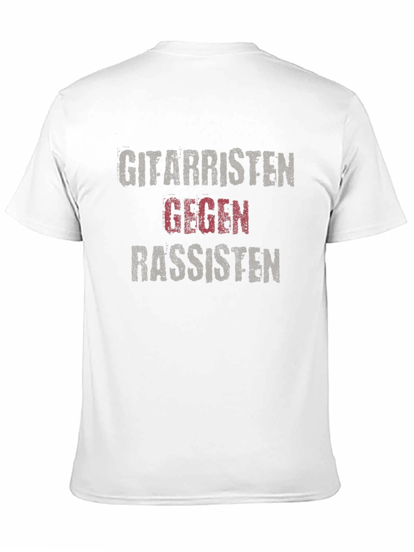 Gitarristen Gegen Rassisten T-Shirt - Anti-Racism Tee