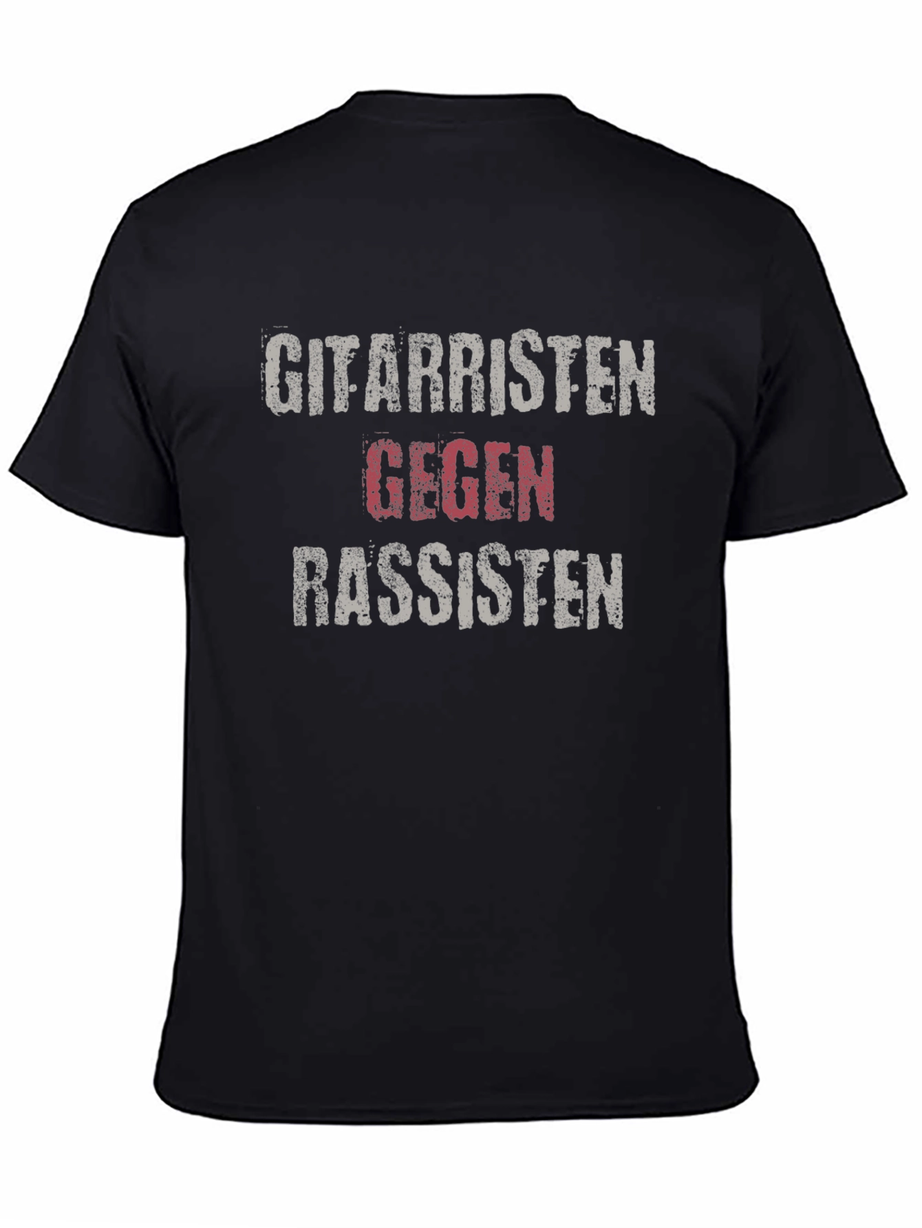 Gitarristen Gegen Rassisten T-Shirt - Anti-Racism Tee