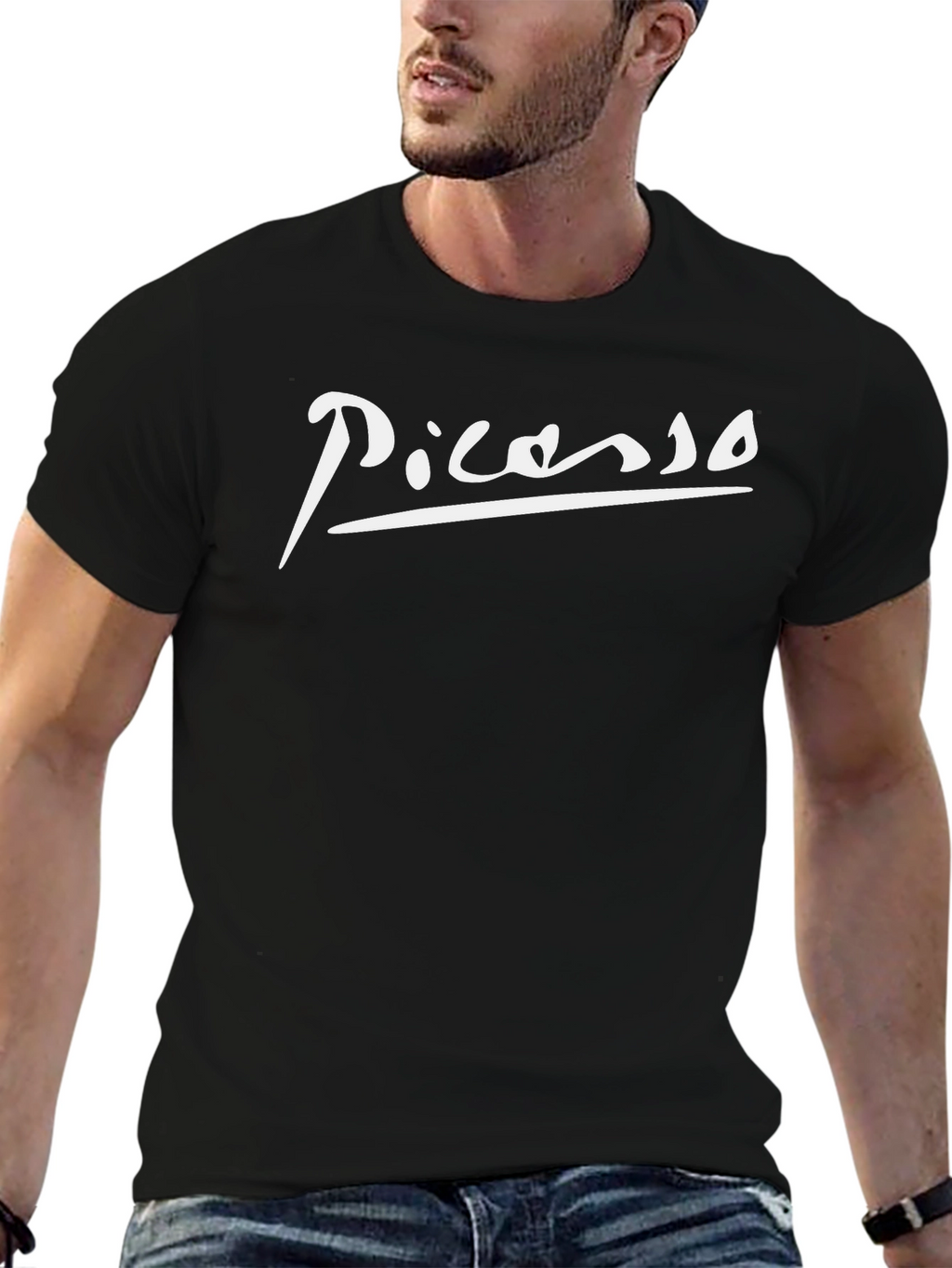 Picasso Signature Black T-Shirt