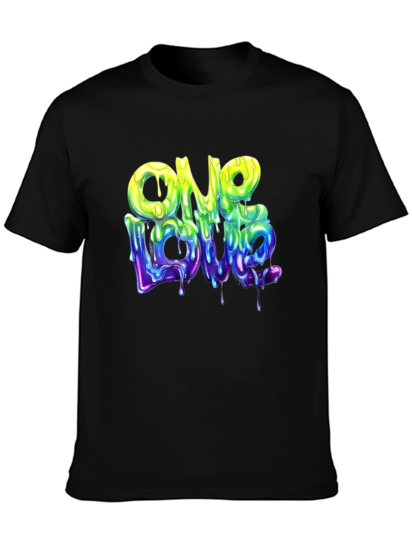One Love Graphic T-Shirt - Cool Drip Design