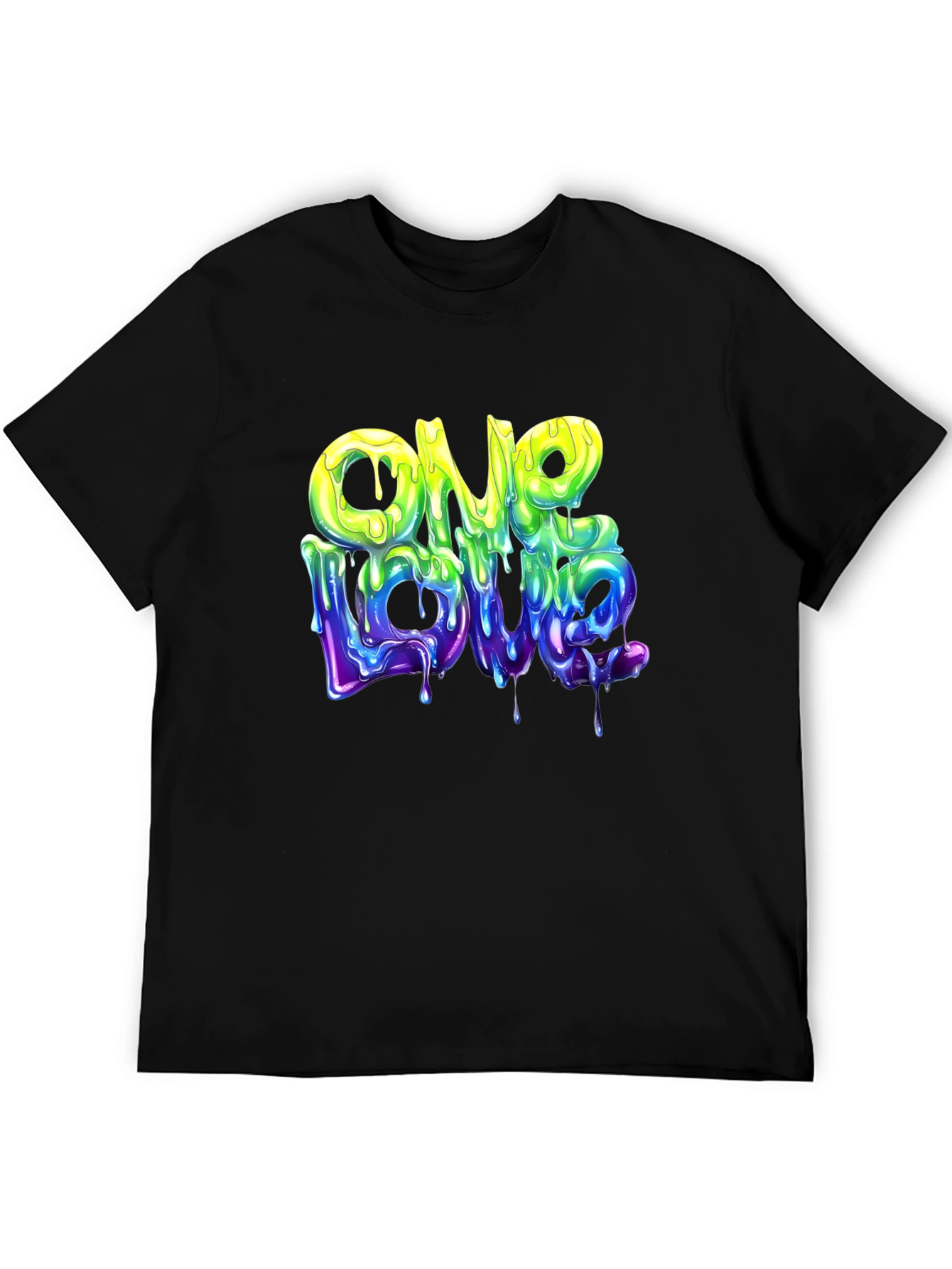 One Love Graphic T-Shirt - Cool Drip Design