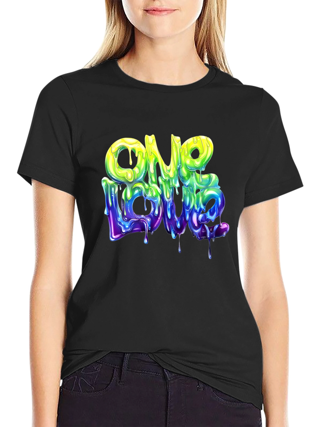One Love Graphic T-Shirt - Cool Drip Design