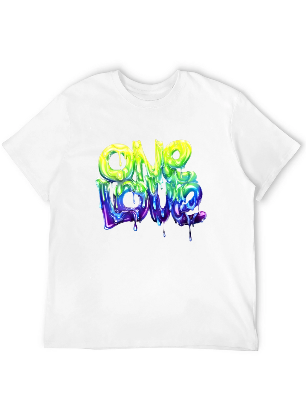 One Love Graphic T-Shirt - Cool Drip Design