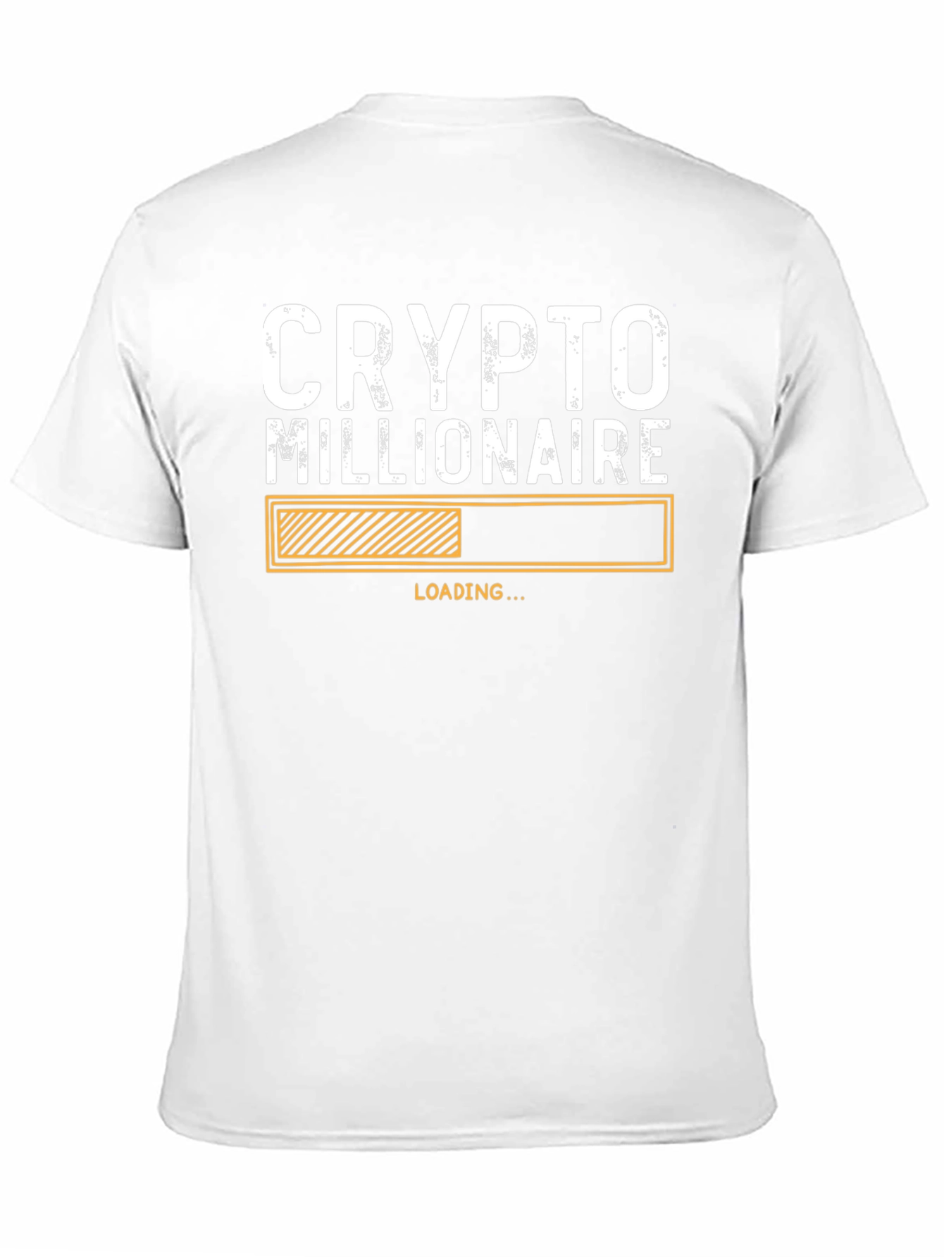 Crypto Millionaire Loading Black T-Shirt