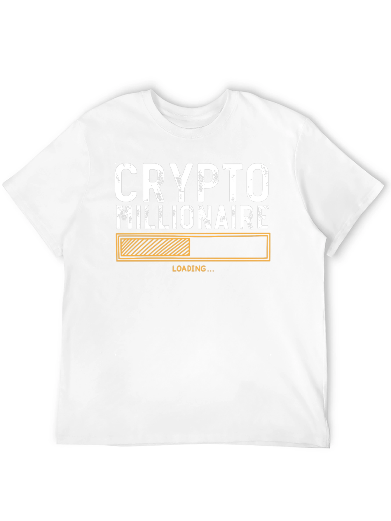 Crypto Millionaire Loading Black T-Shirt