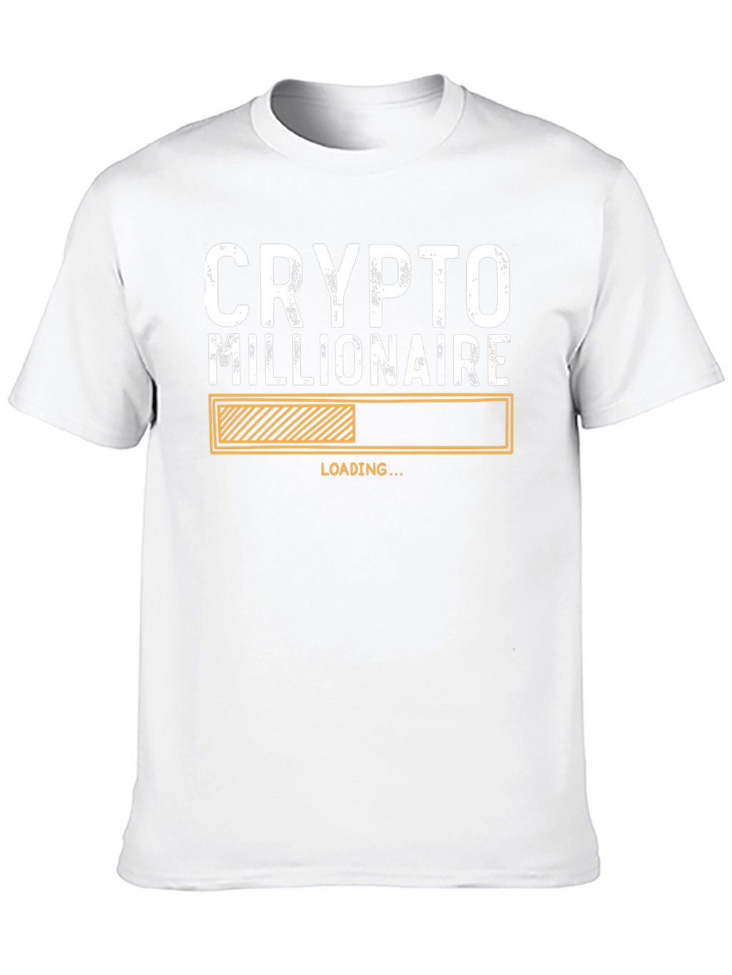 Crypto Millionaire Loading Black T-Shirt