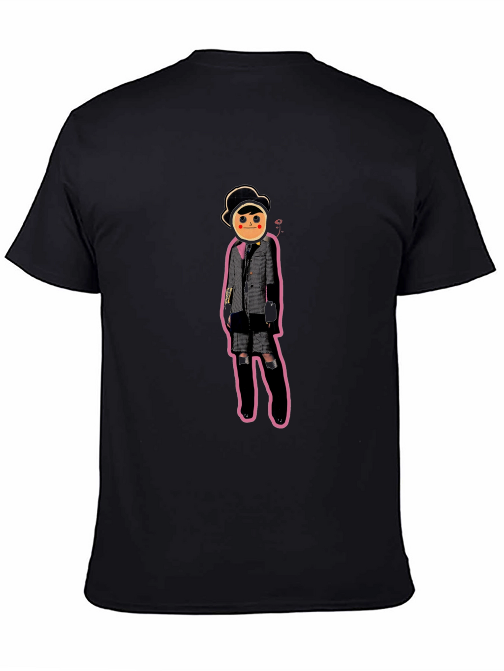 Playful Pop Art T-Shirt - Unique Cartoon Design
