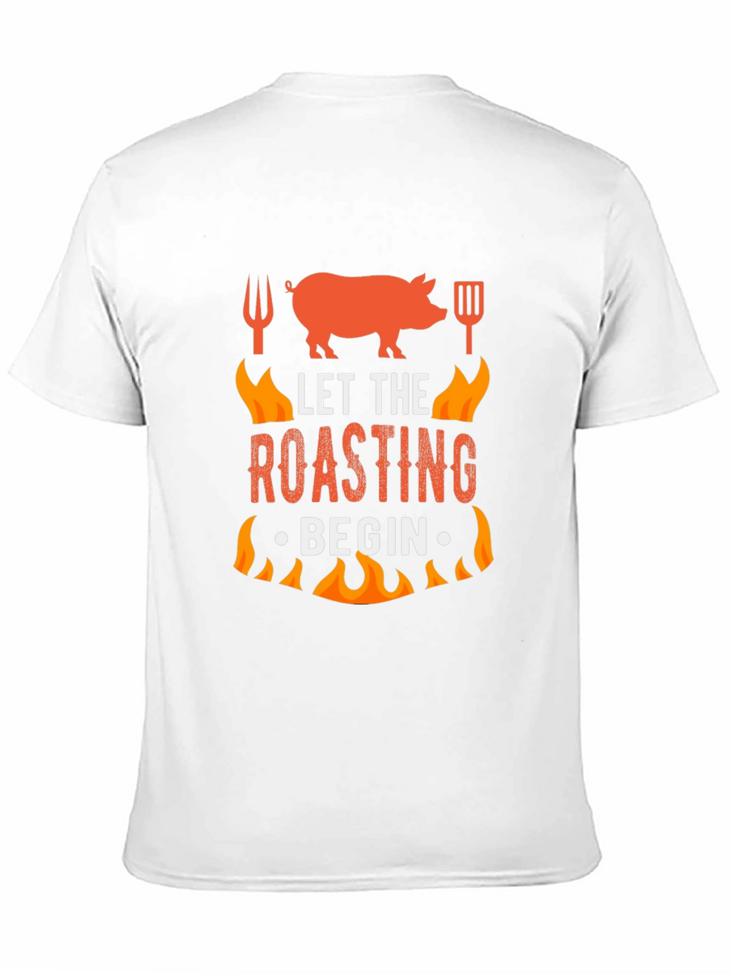 Let the Roasting Begin Pig BBQ T-Shirt
