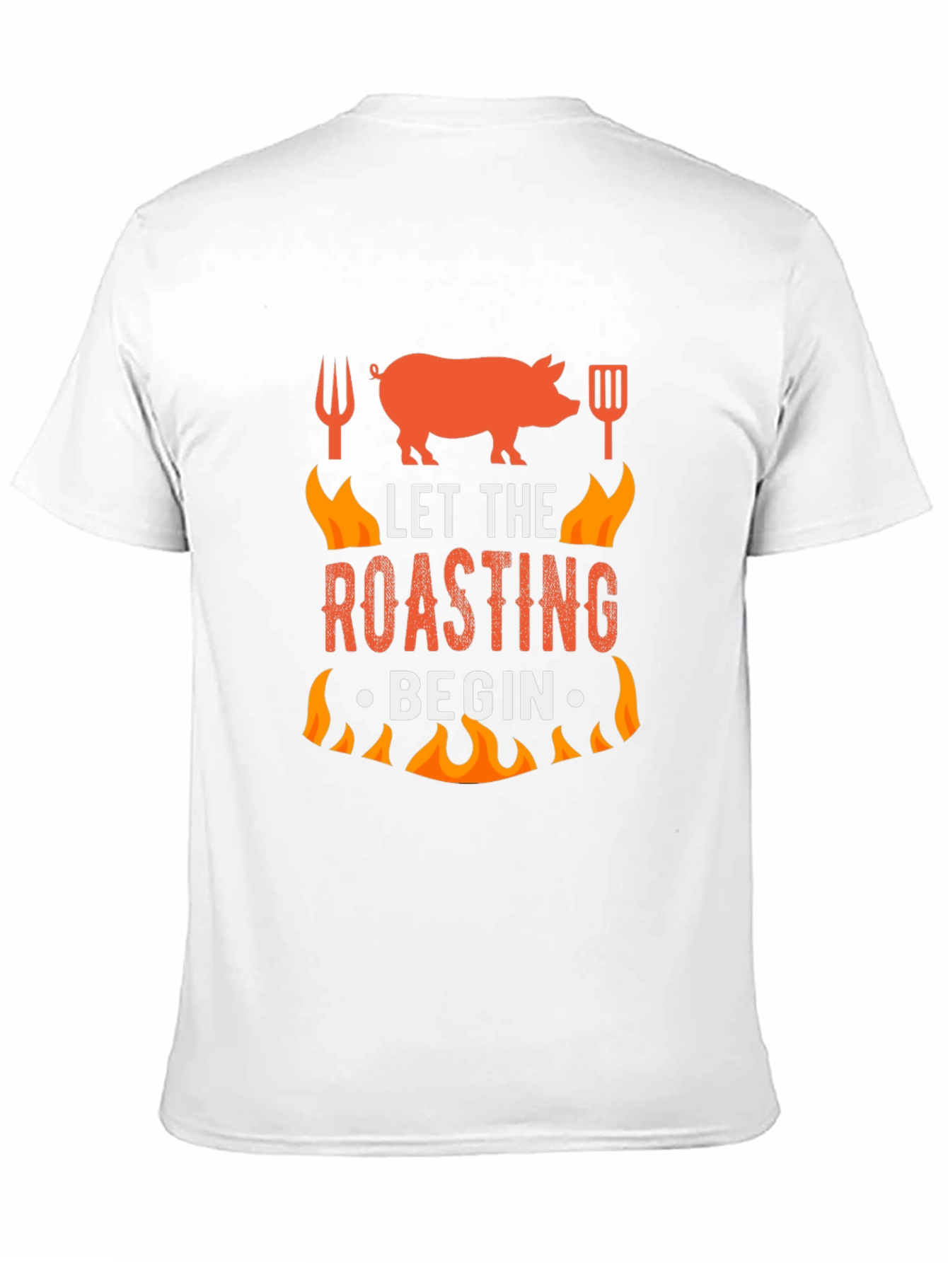 Let the Roasting Begin Pig BBQ T-Shirt