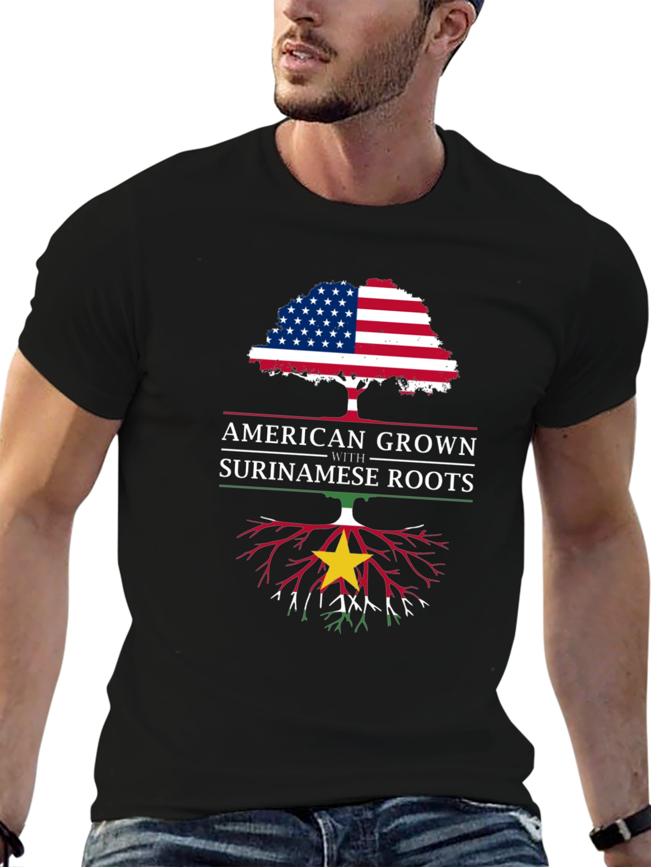 American Grown with Surinamese Roots T-Shirt