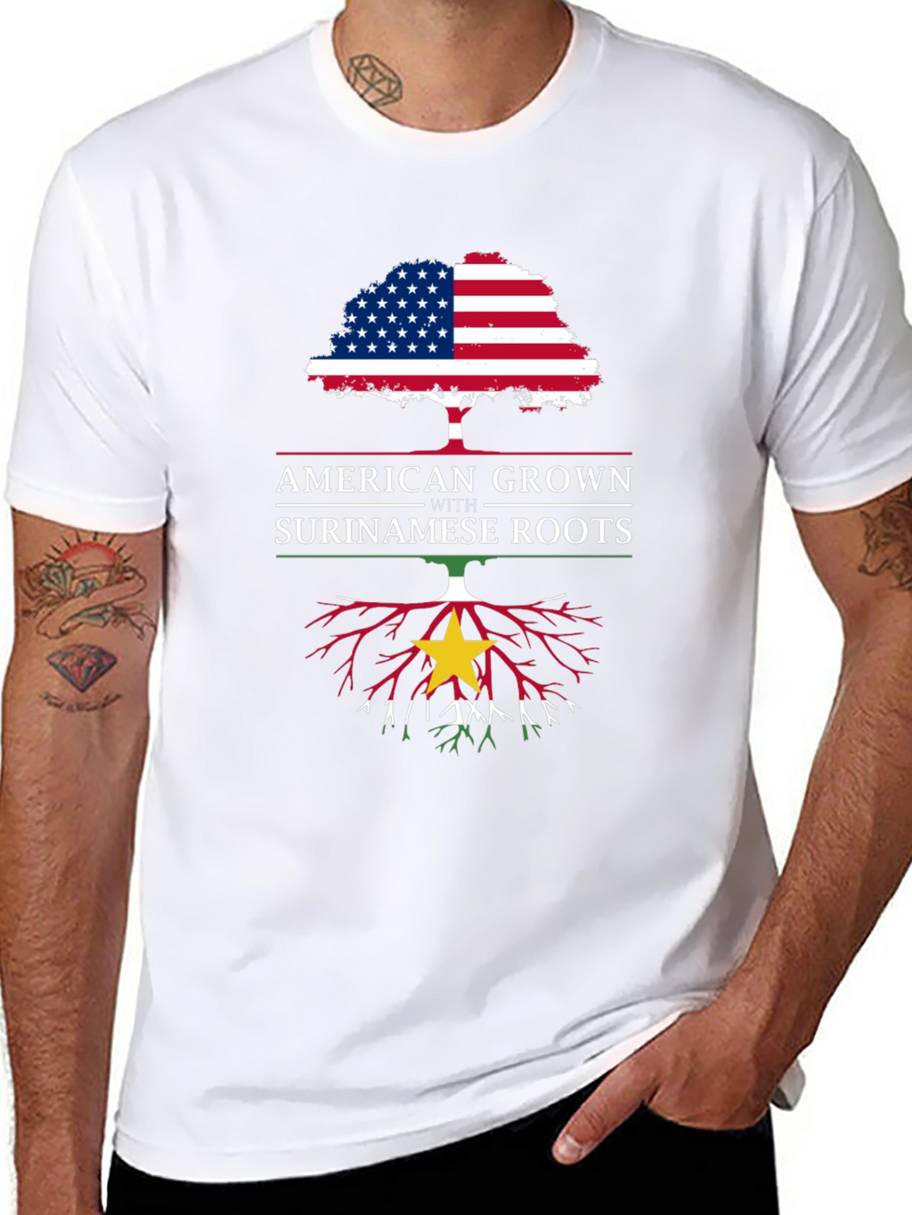 American Grown with Surinamese Roots T-Shirt