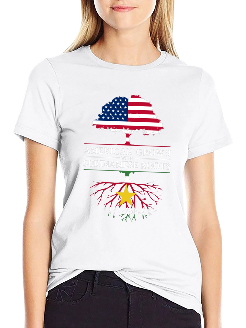 American Grown with Surinamese Roots T-Shirt