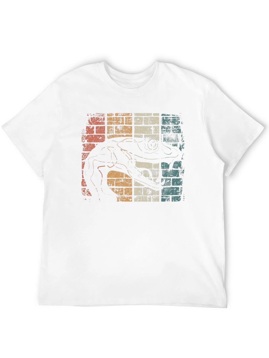Retro Gecko T-Shirt - Unique Reptile Design