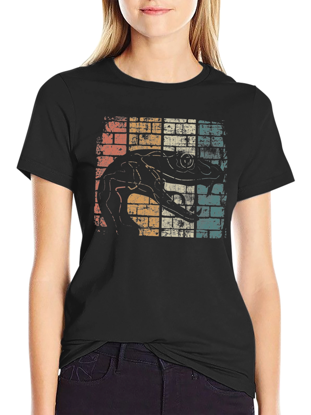 Retro Gecko T-Shirt - Unique Reptile Design