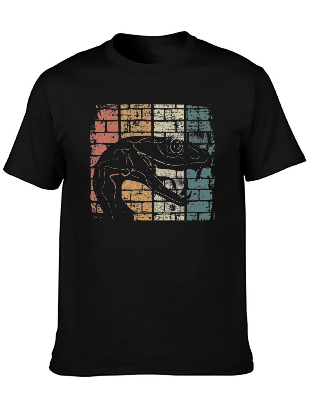 Retro Gecko T-Shirt - Unique Reptile Design