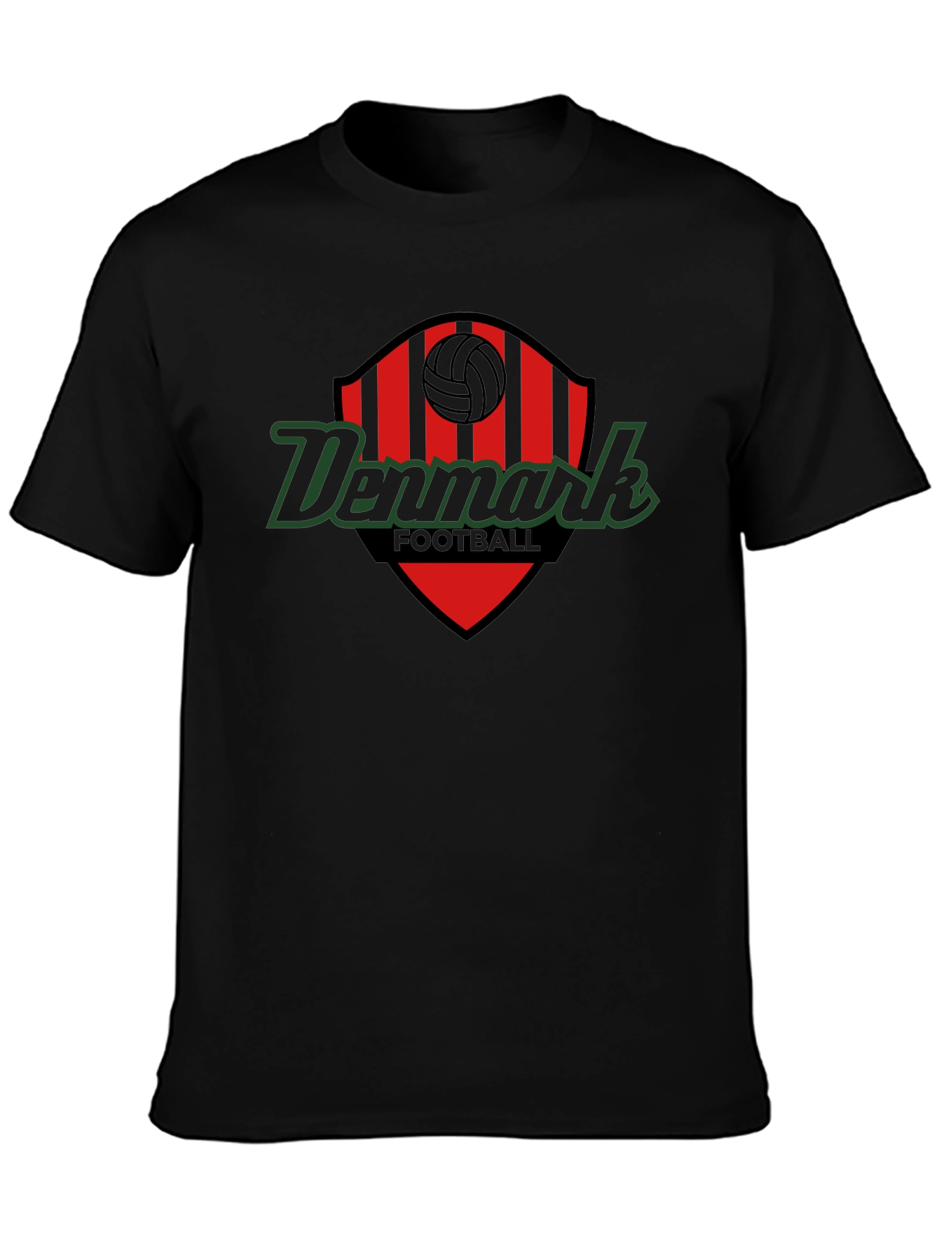 Denmark Football Graphic Tee