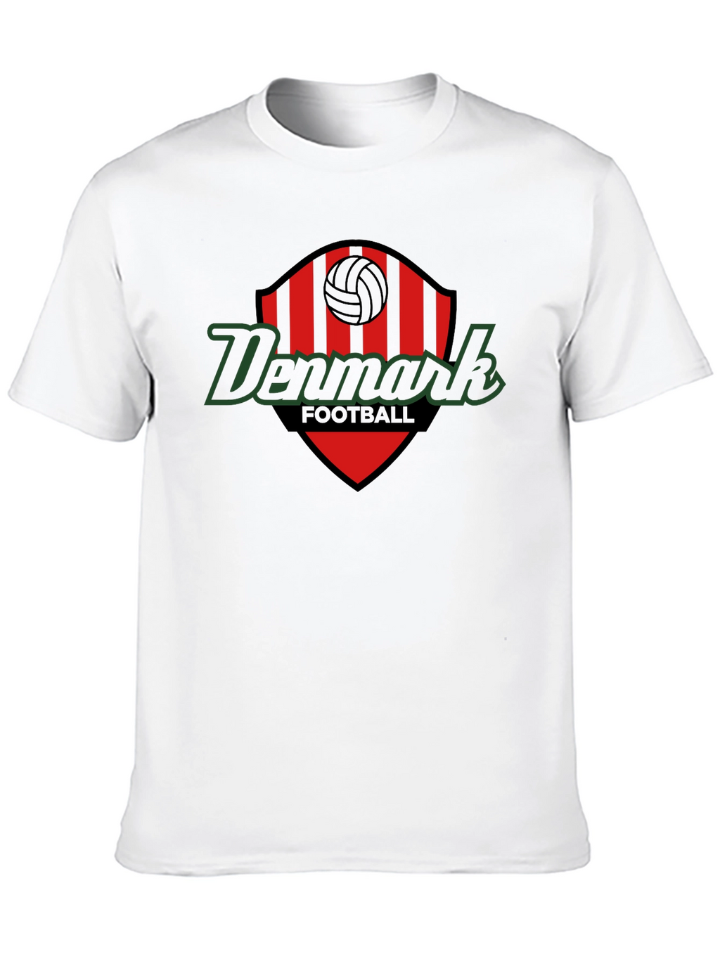 Denmark Football Graphic Tee
