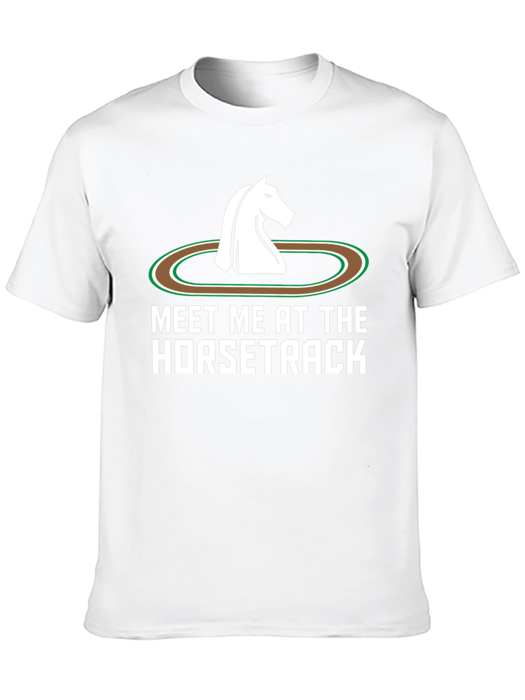 Meet Me at the Horsetrack Black T-Shirt
