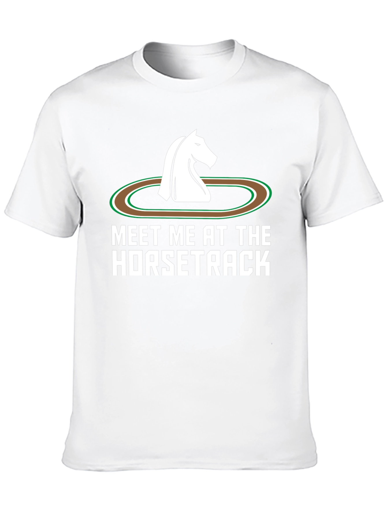Meet Me at the Horsetrack Black T-Shirt