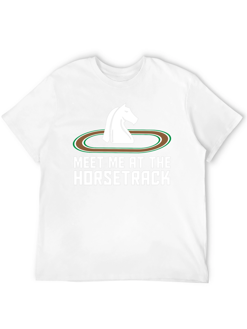 Meet Me at the Horsetrack Black T-Shirt