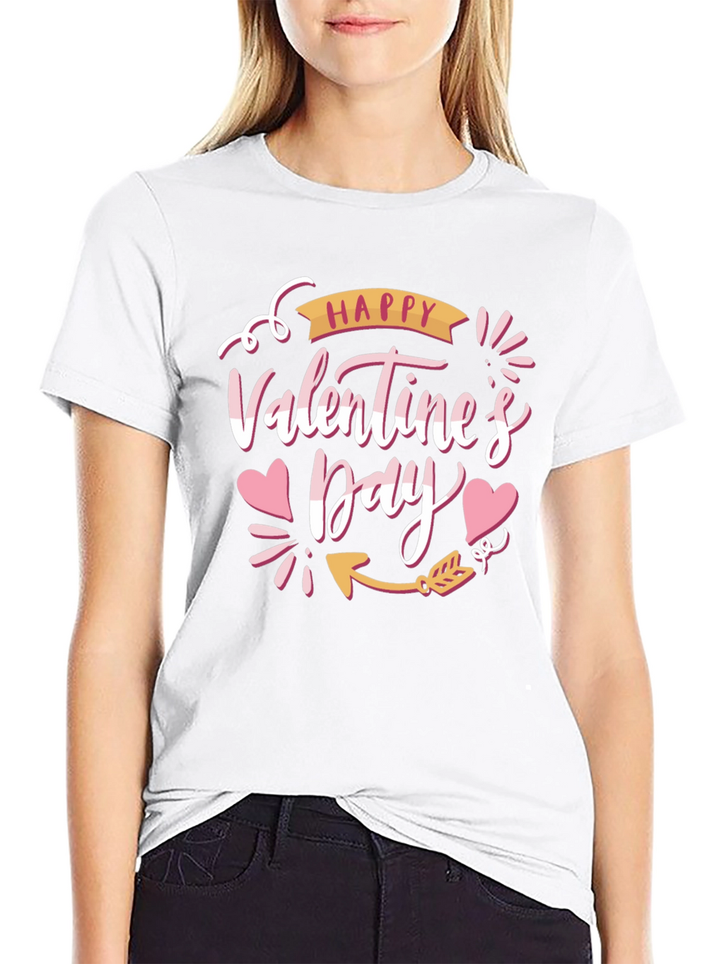 Happy Valentines Day Graphic Tee