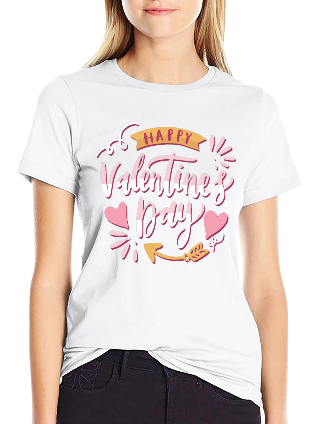 Happy Valentines Day Graphic Tee