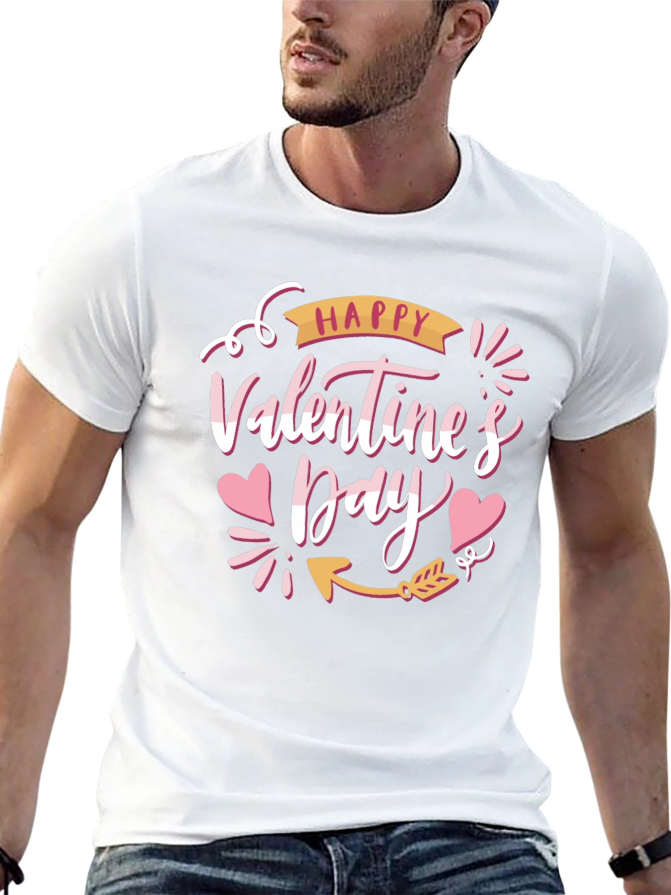 Happy Valentines Day Graphic Tee