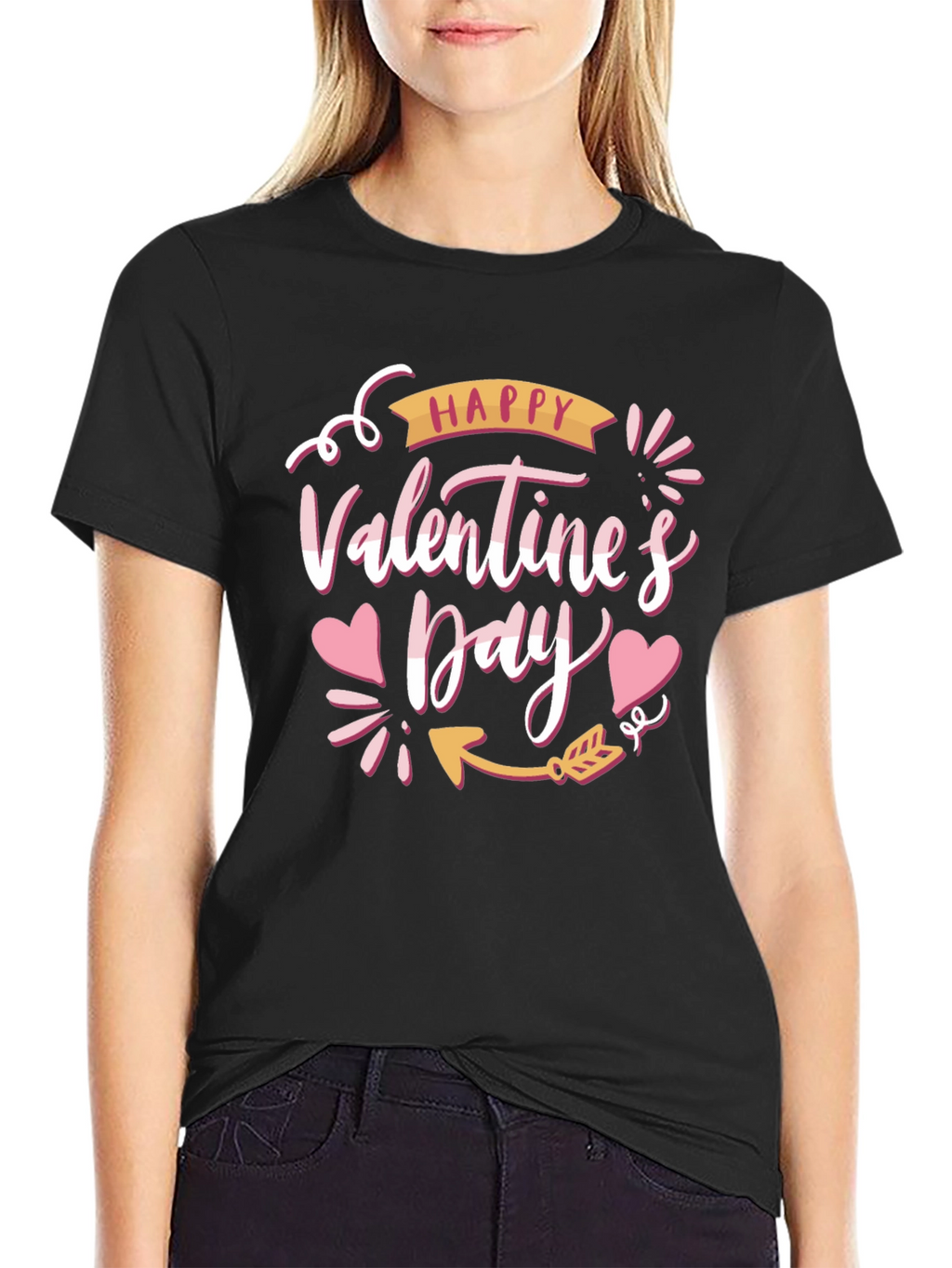 Happy Valentines Day Graphic Tee