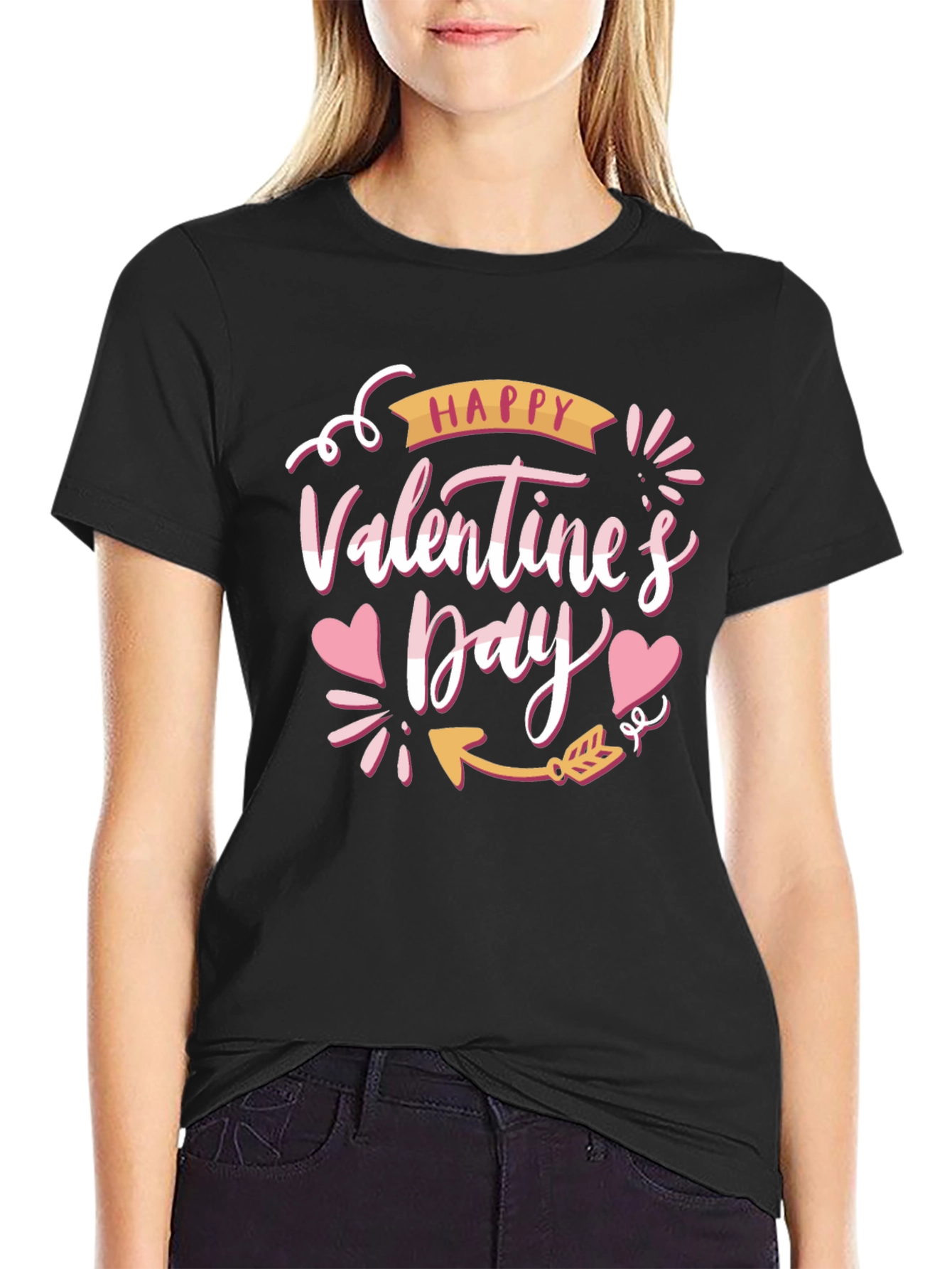 Happy Valentines Day Graphic Tee