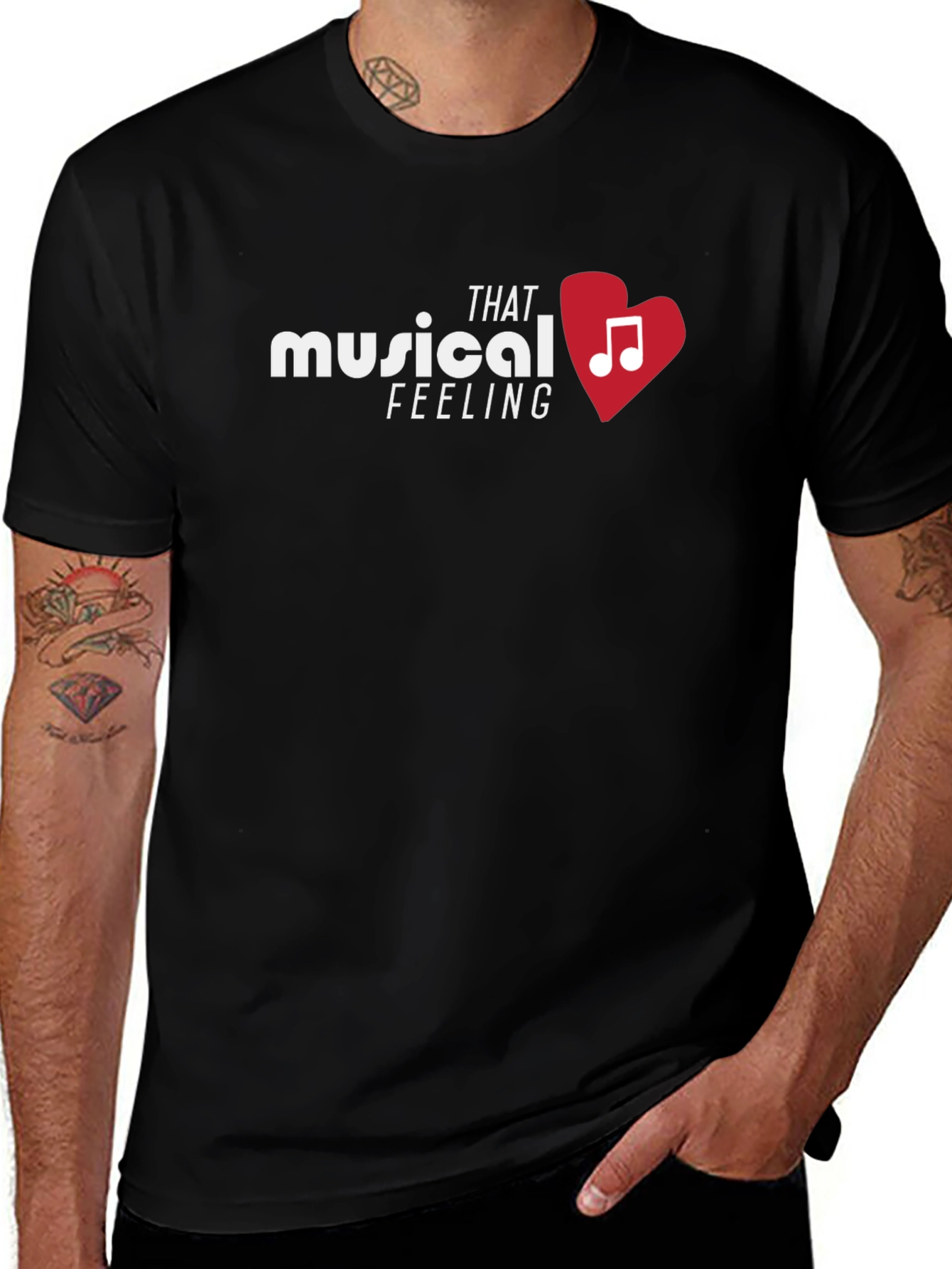 Musical Feeling T-Shirt - Music Lover Tee