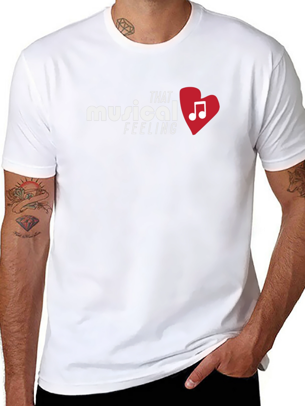 Musical Feeling T-Shirt - Music Lover Tee