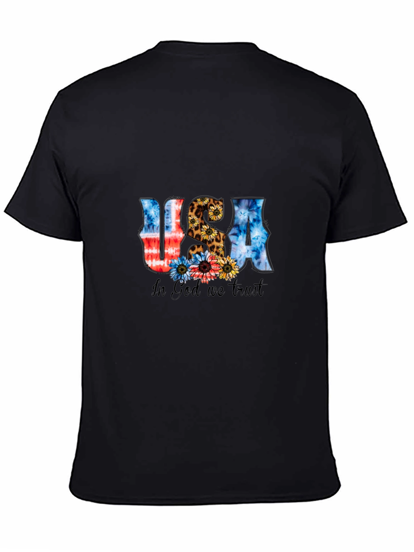 USA Patriotic Graphic T-Shirt