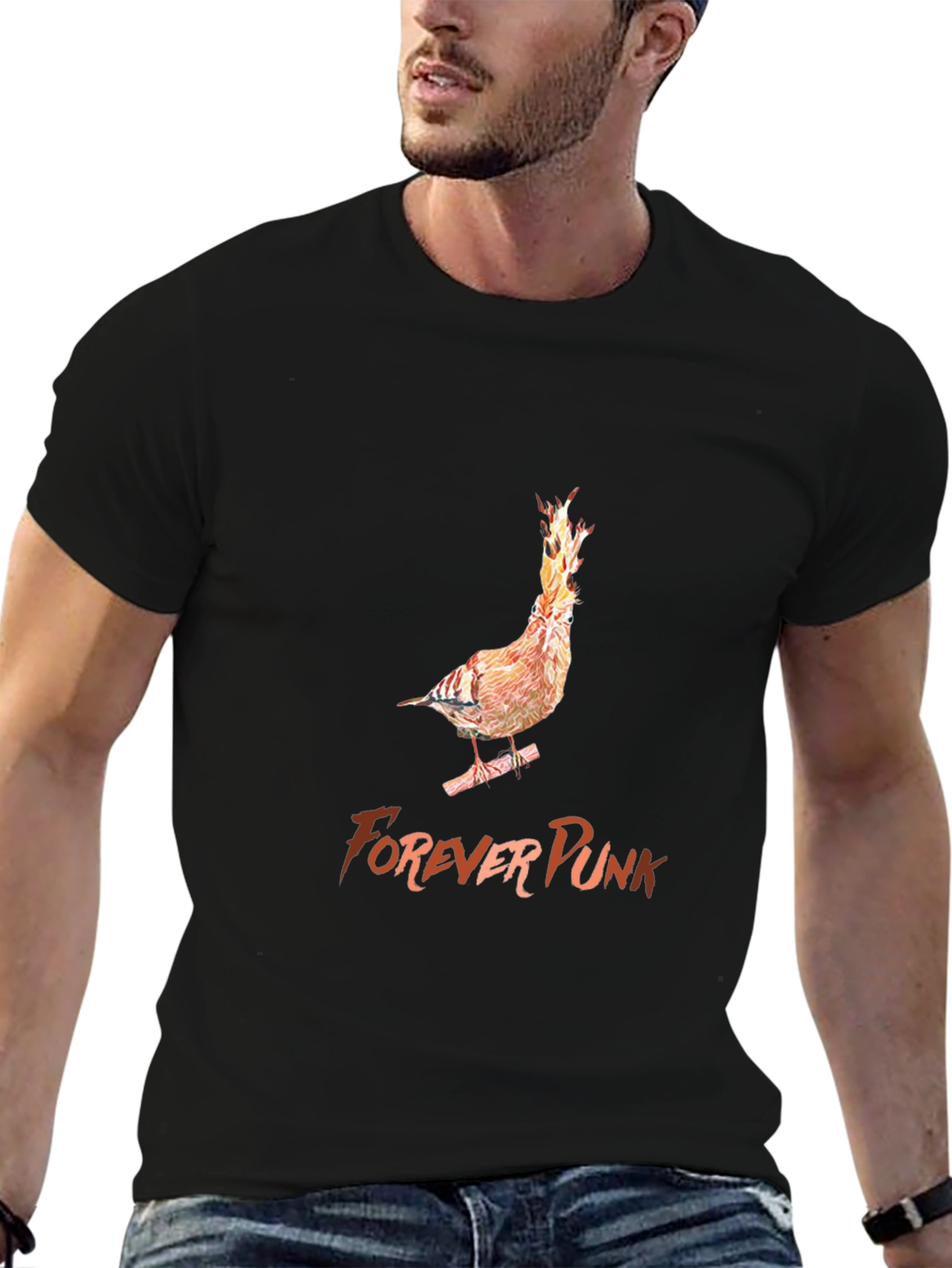 Forever Punk Bird Graphic Tee
