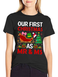 Our First Christmas as Mr & Ms T-Shirt