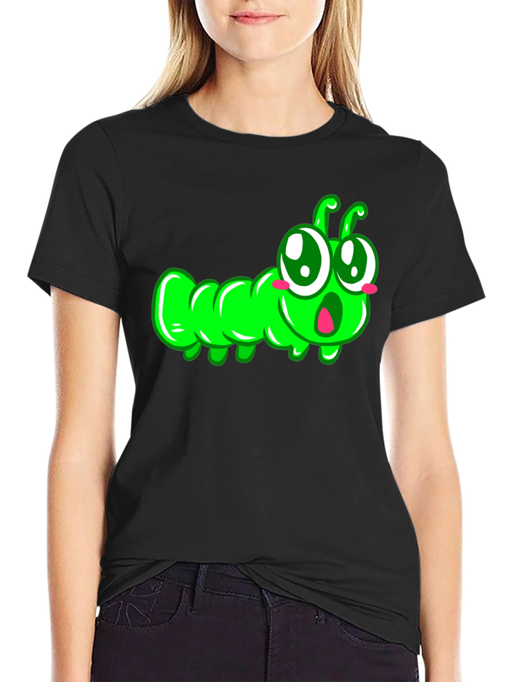 Cute Cartoon Caterpillar T-Shirt