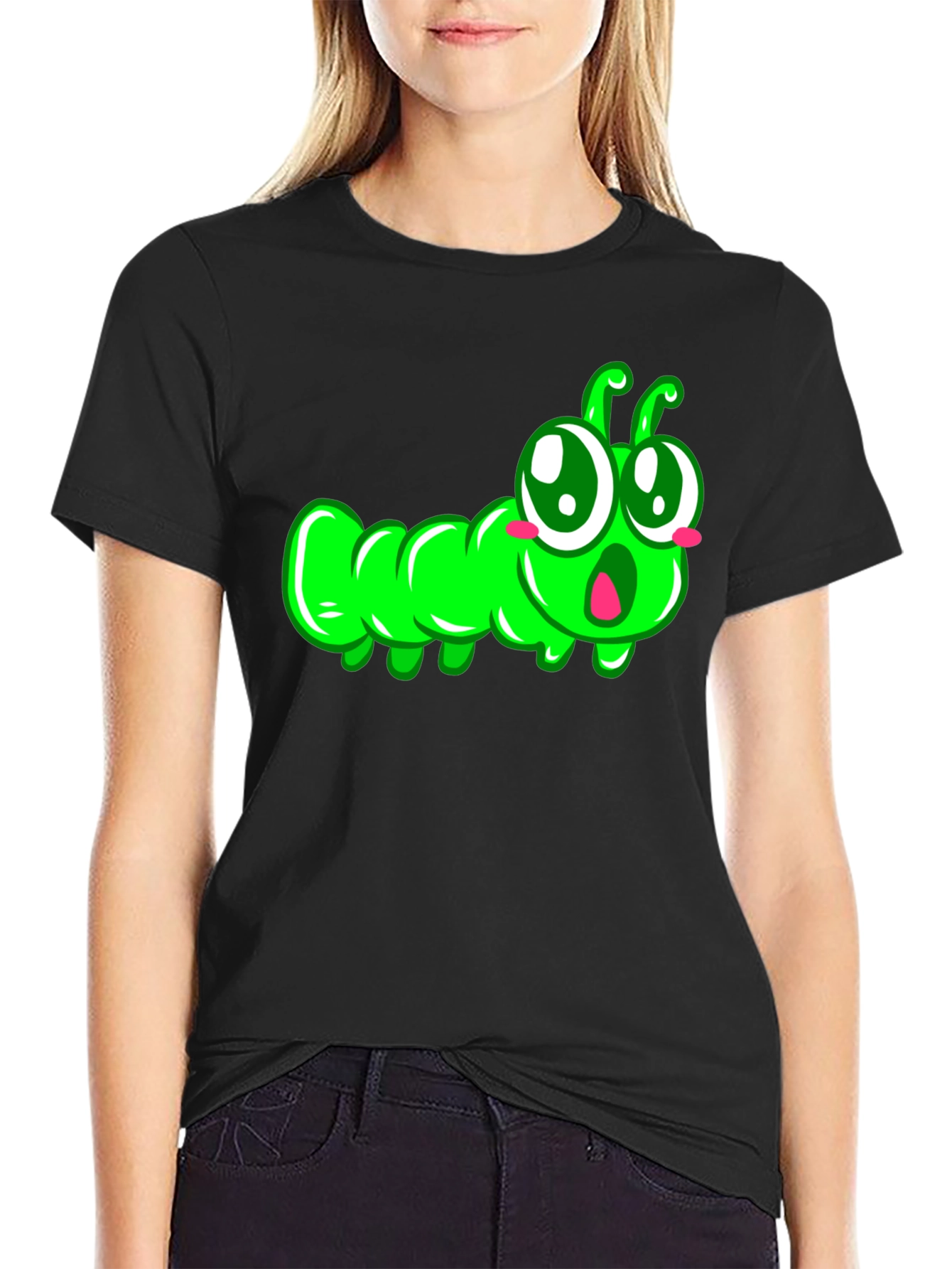 Cute Cartoon Caterpillar T-Shirt