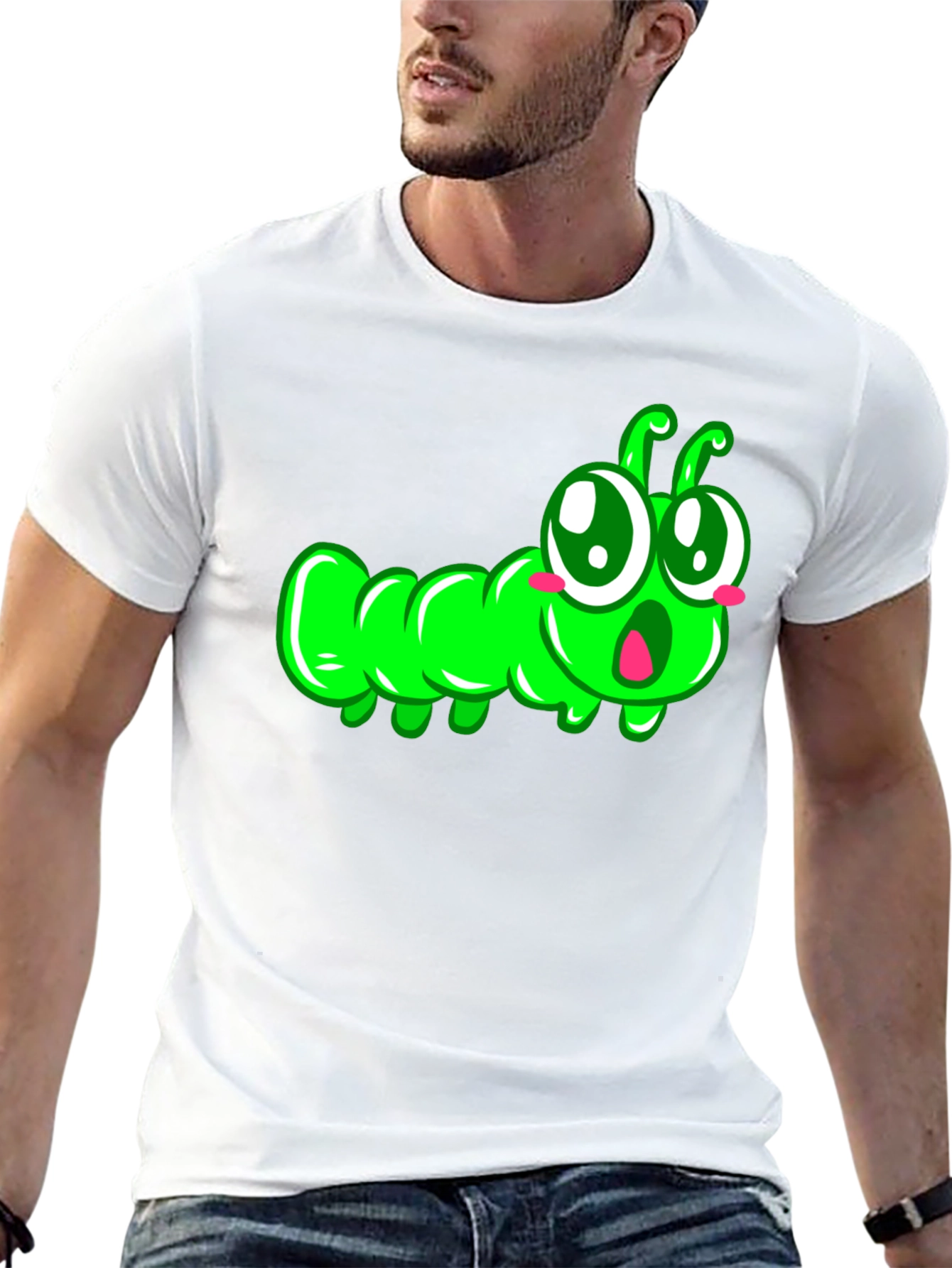Cute Cartoon Caterpillar T-Shirt