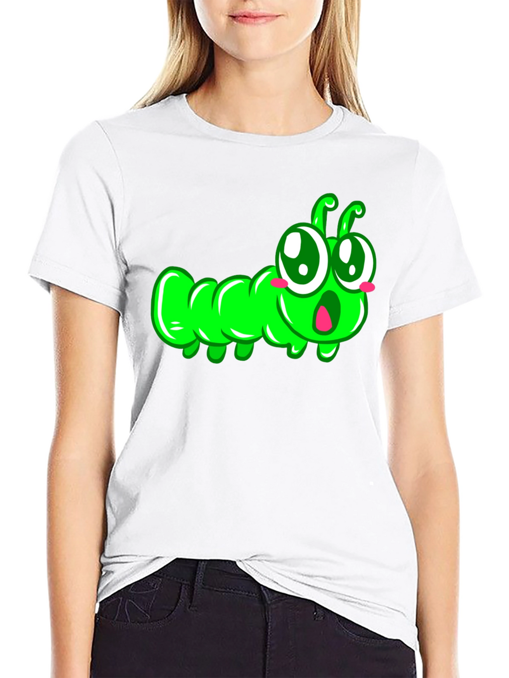 Cute Cartoon Caterpillar T-Shirt