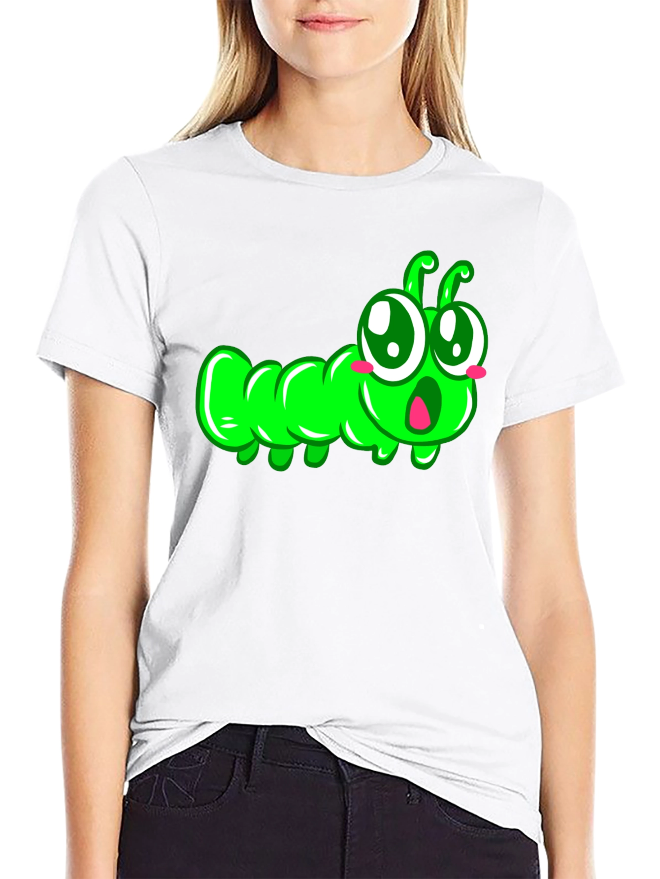 Cute Cartoon Caterpillar T-Shirt