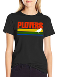 Plovers T-Shirt - Graphic Bird Design Tee