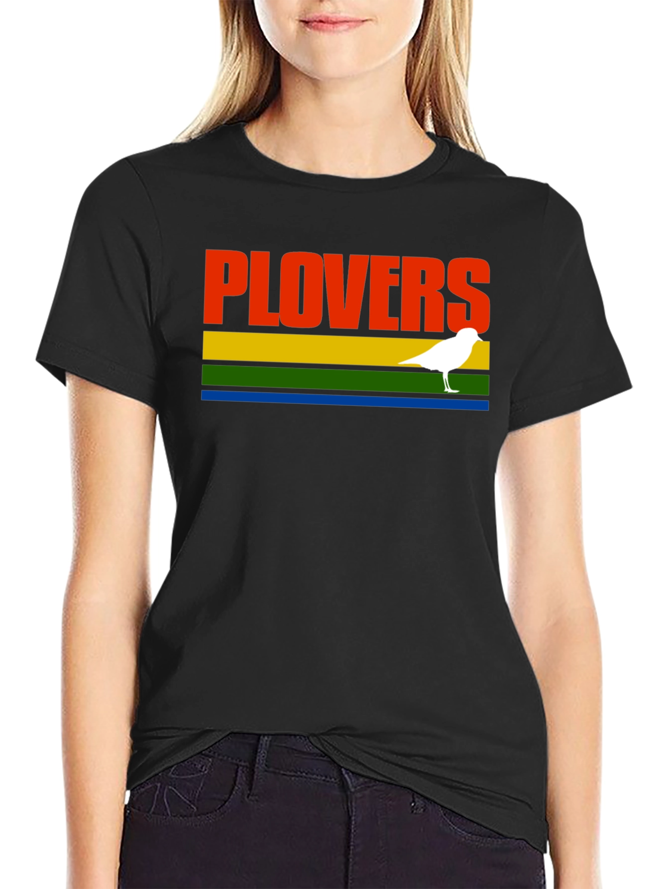 Plovers T-Shirt - Graphic Bird Design Tee