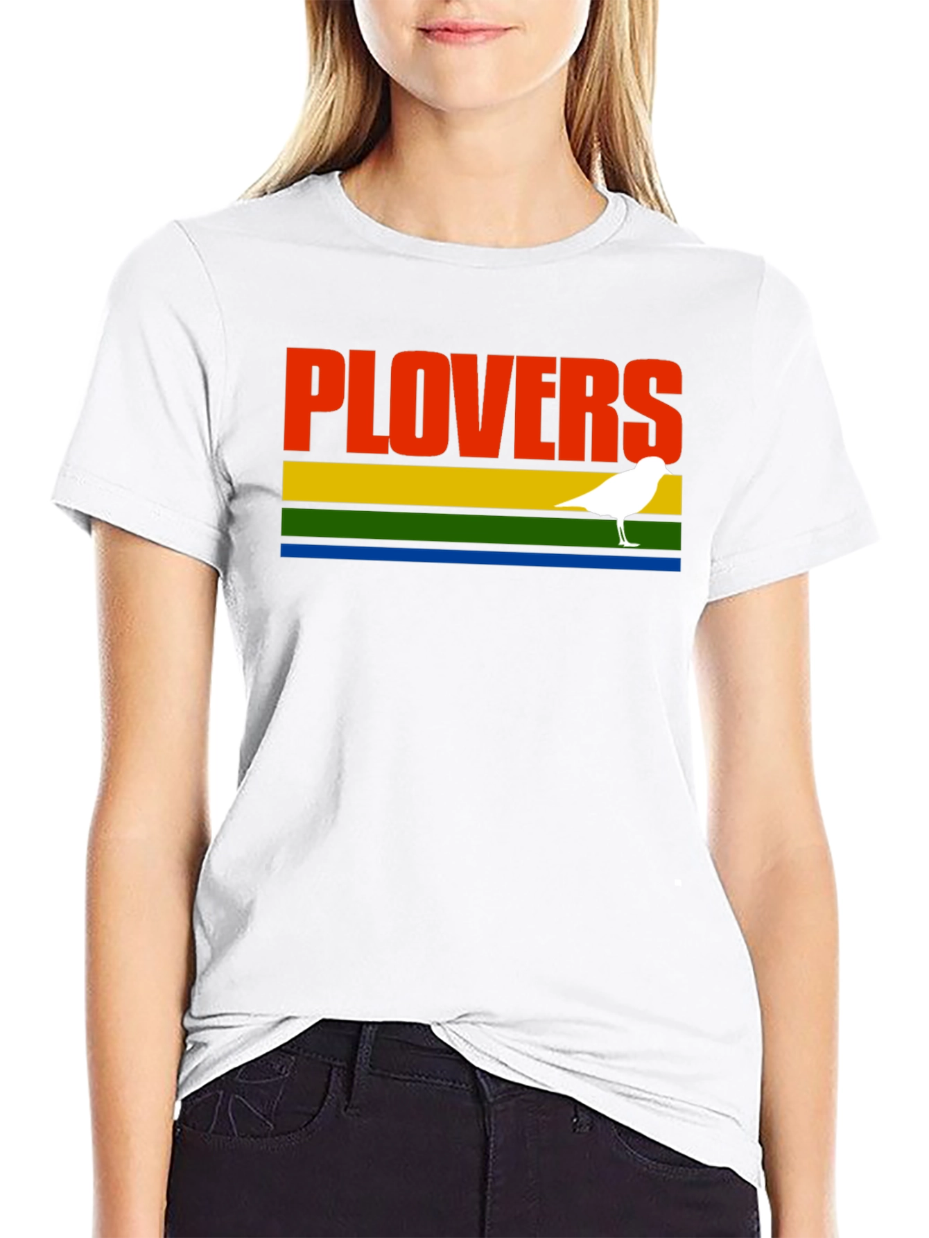 Plovers T-Shirt - Graphic Bird Design Tee