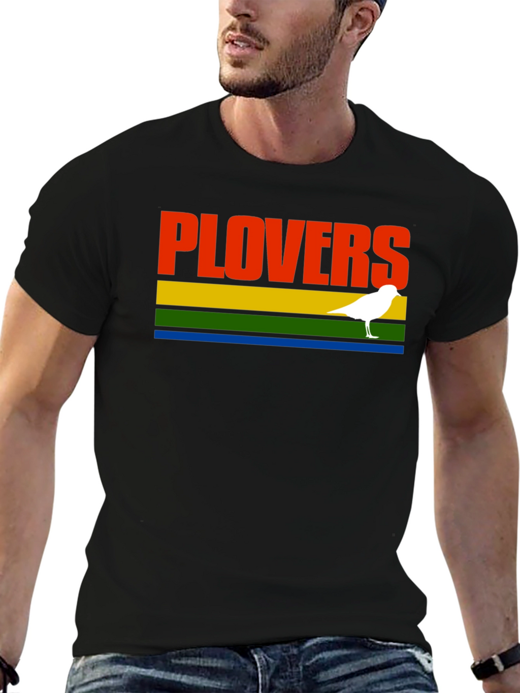 Plovers T-Shirt - Graphic Bird Design Tee