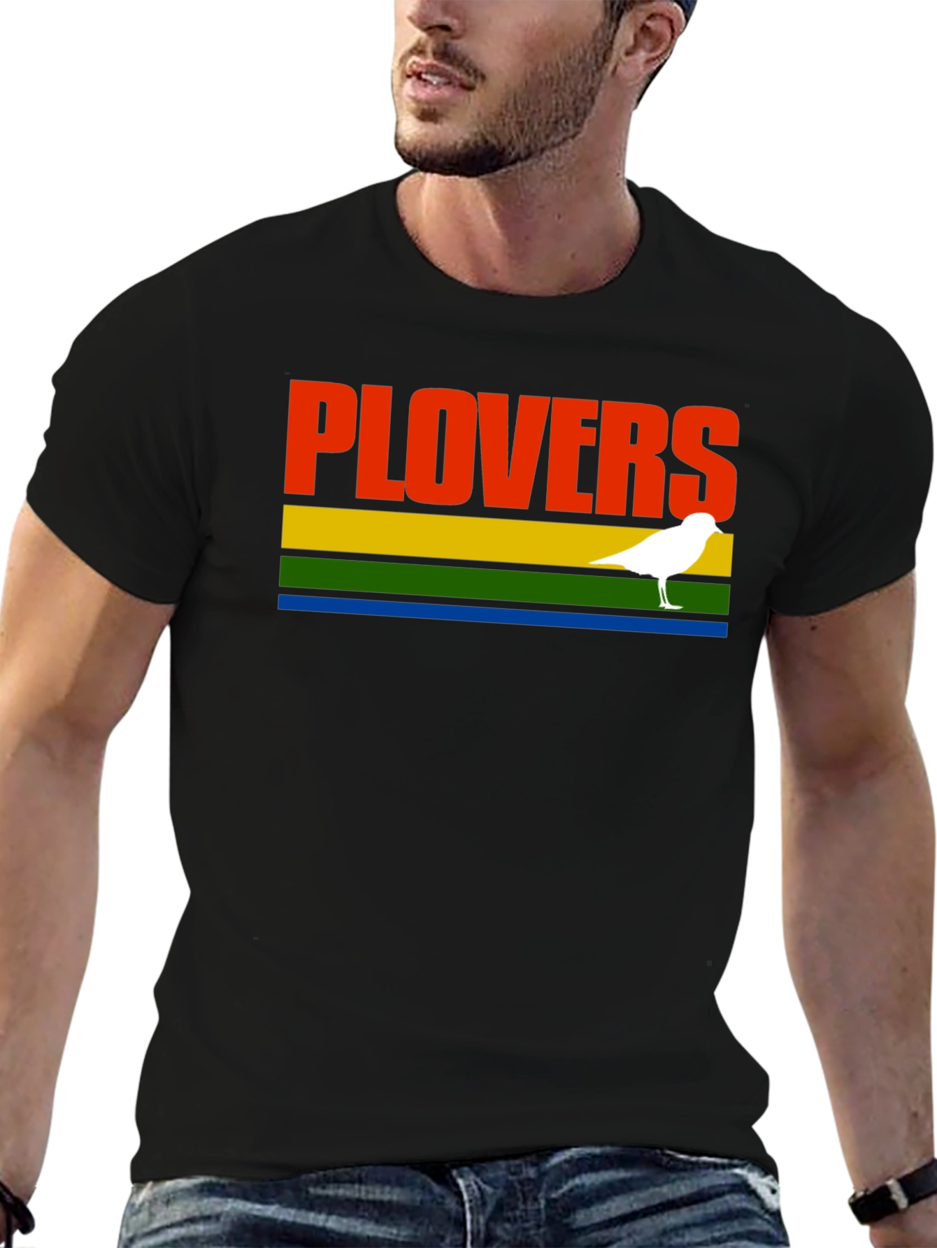 Plovers T-Shirt - Graphic Bird Design Tee