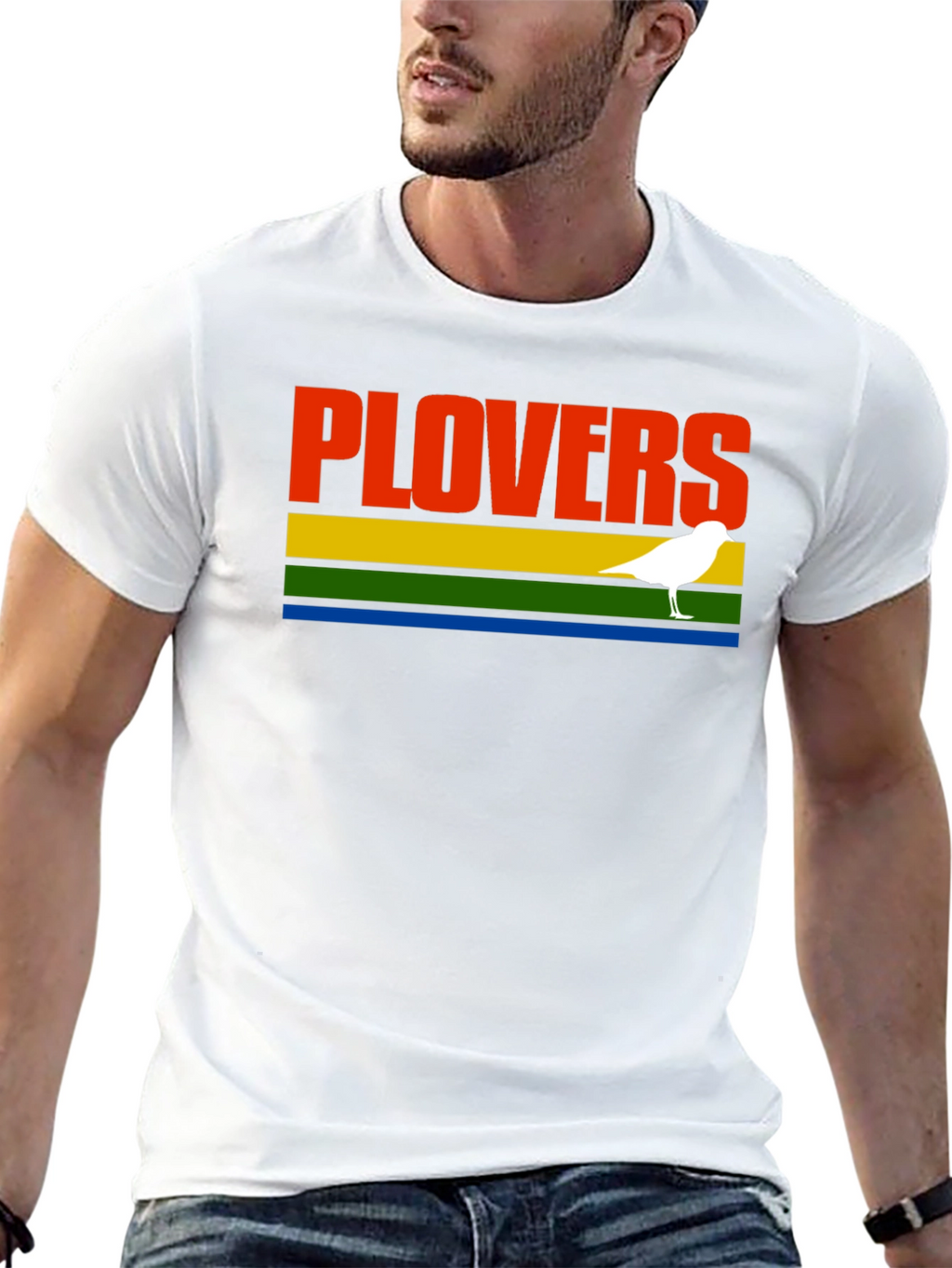 Plovers T-Shirt - Graphic Bird Design Tee