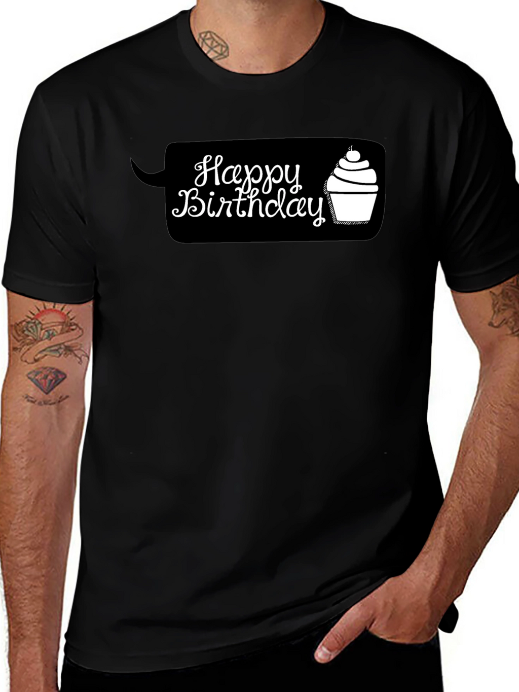 Happy Birthday Cupcake T-Shirt